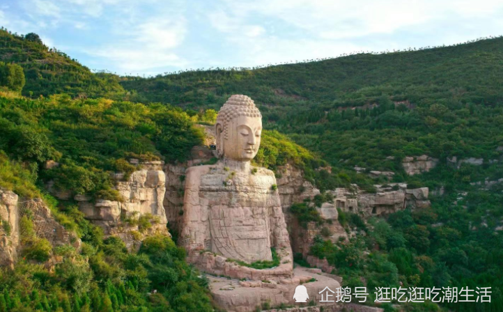 五一出游好去处!山西太原蒙山大佛,历史悠久雄伟壮观