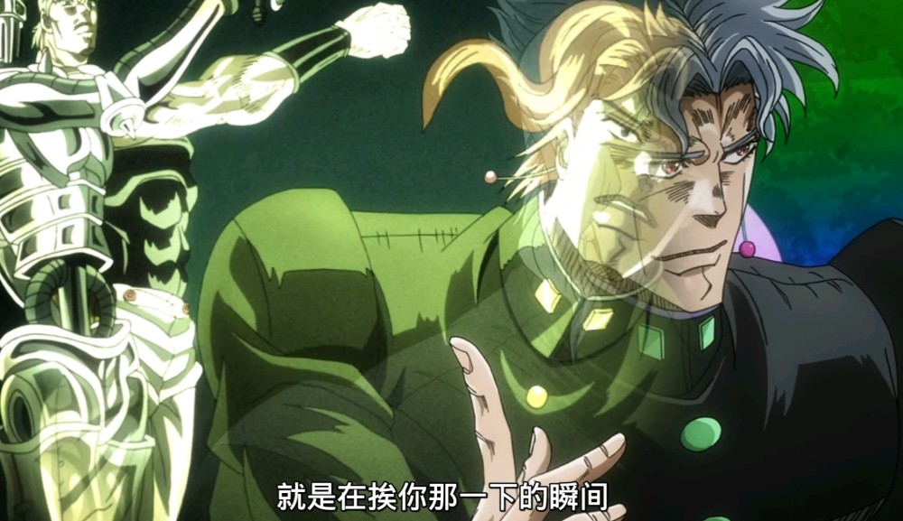 jojo:花京院典明,挨最痛的打,说最有价值的话