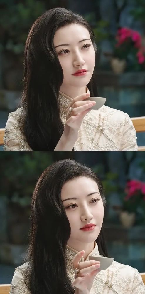 景甜在司藤里的出圈的旗袍图片