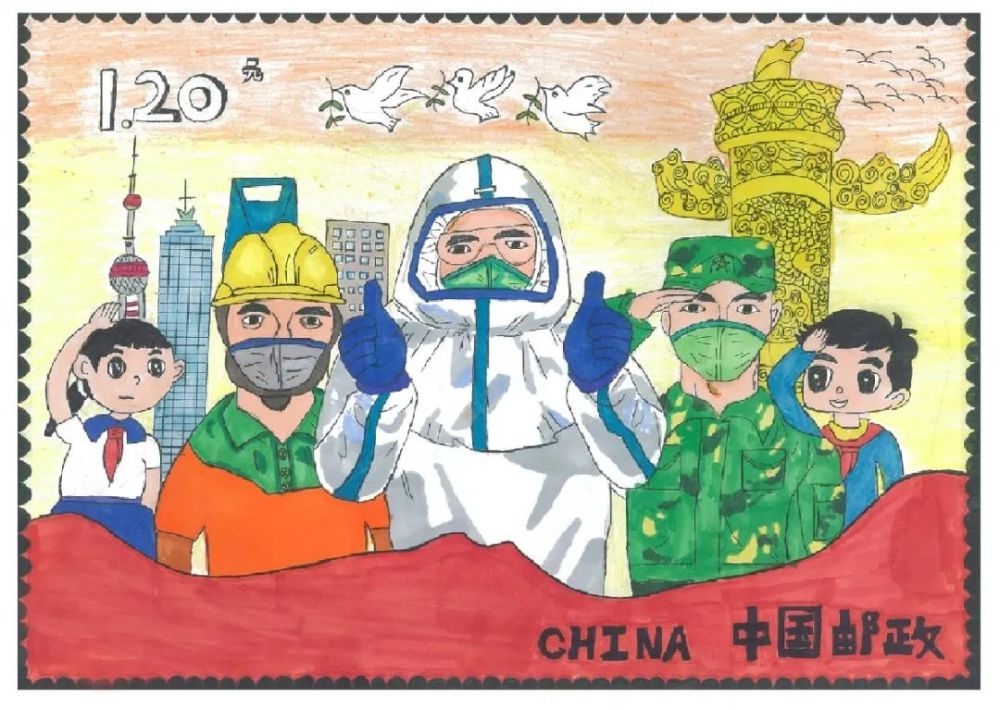 6月1日新邮《儿童画作品选》即将在这20幅作品中选出!