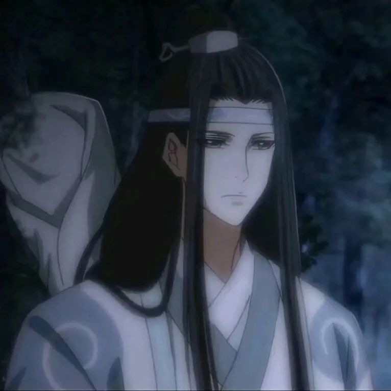 魔道祖师动漫 蓝忘机头像 蓝忘机:忘却机巧心,为谁破雅正