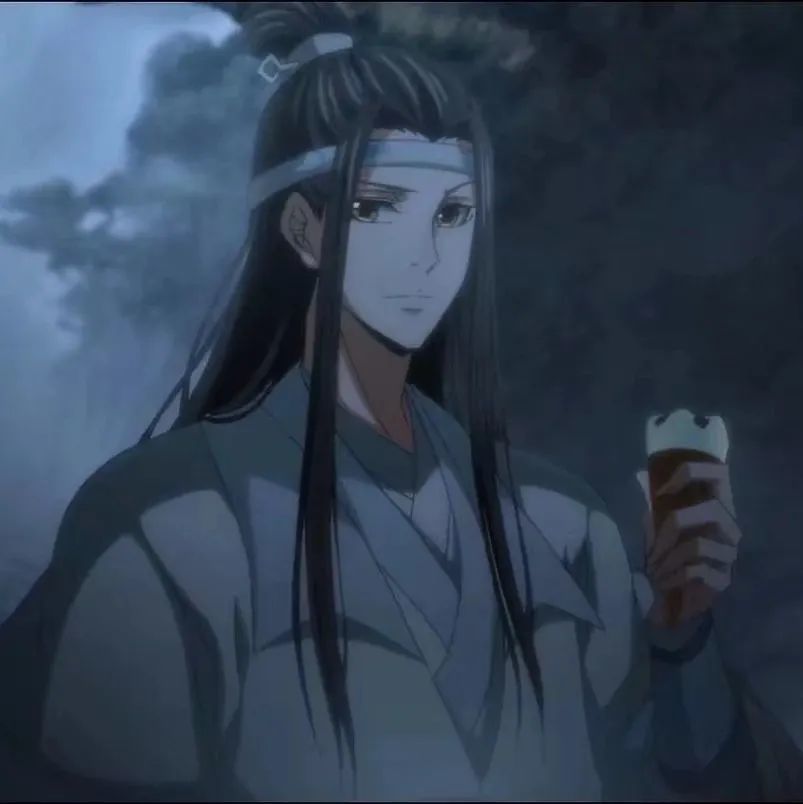 魔道祖师动漫 蓝忘机头像 蓝忘机:忘却机巧心,为谁破雅正