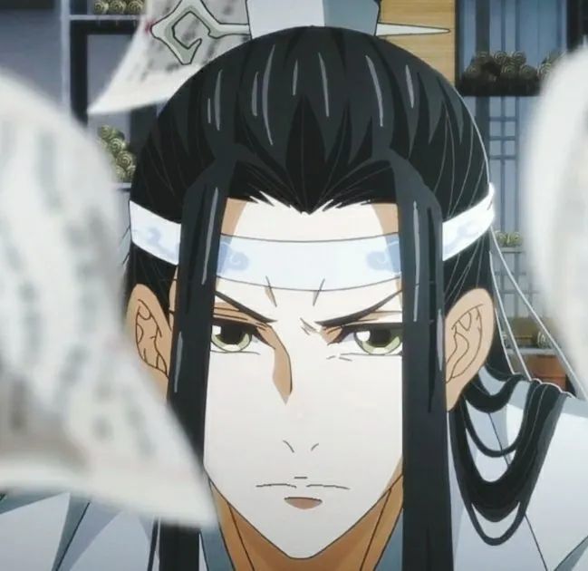 魔道祖师动漫 蓝忘机头像 蓝忘机:忘却机巧心,为谁破雅正