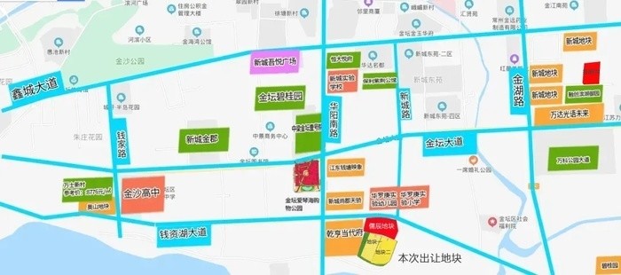 8家房企参与金坛华科园土拍