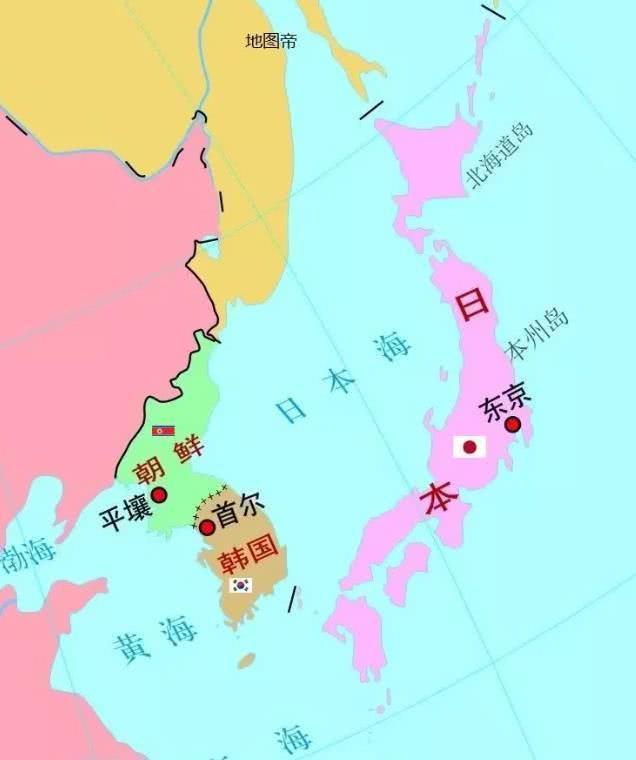 这片区域与今日新疆面积差不多,吉林省的海岸线还特别长,从日本海到