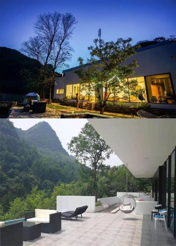 天津蓟县下营镇喜树民宿,位于下营镇前干涧村