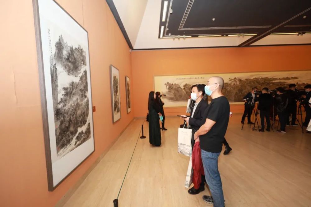 现场|境由象生——顾平人物山水画展在中国美术馆开幕