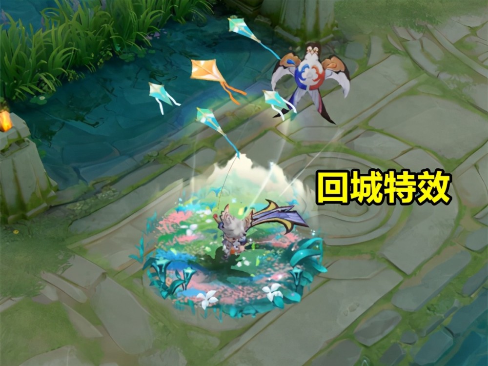 李元芳新传说皮肤3号上架,局内超清特效一览,回城放风筝超炫酷