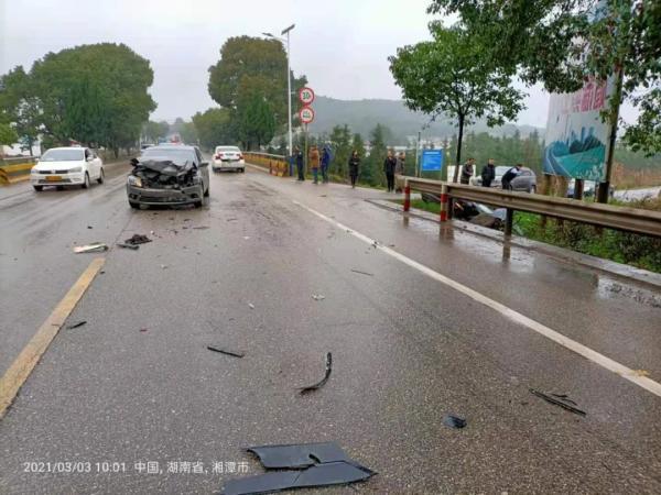 司机强行超车,撞上了|湘潭县|交通事故|道路交通安全法