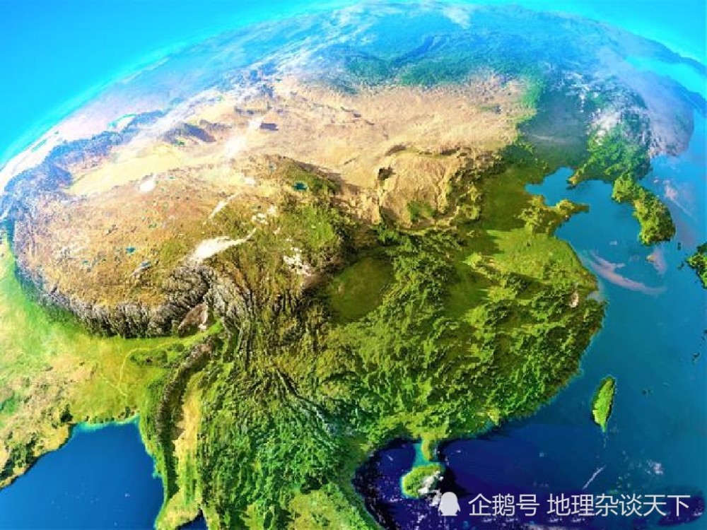 高清3d地图,感受中国的地形地貌起伏,这样学地理更容易!