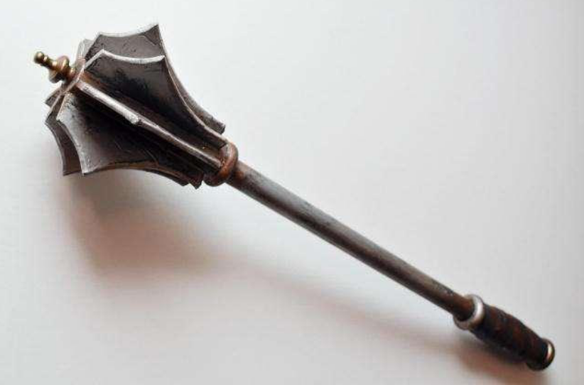古代战场战锤,为何西方的喜欢带尖刺,中国的却只做成带棱蒜瓣?
