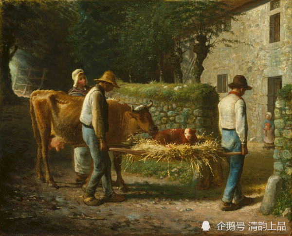 19世纪法国杰出现实主义画家,让·弗朗索瓦·米勒,油画作品欣赏
