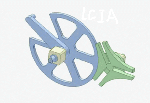 lcia低成本自动化8大机构之:棘轮槽轮机构2