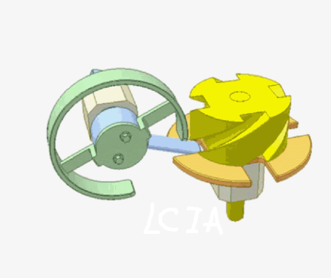 lcia低成本自动化8大机构之:棘轮槽轮机构2