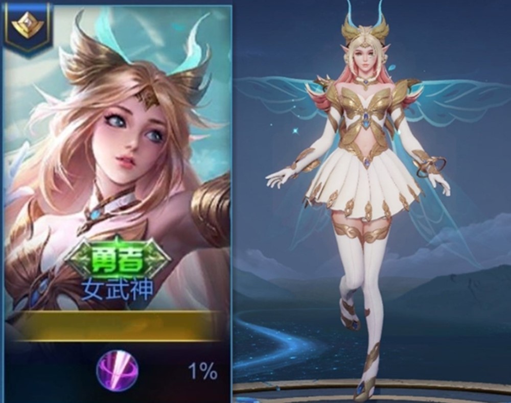 艾琳重做优化完成,新版女武神高清特效亮相,皮肤原画和模型太精细了!