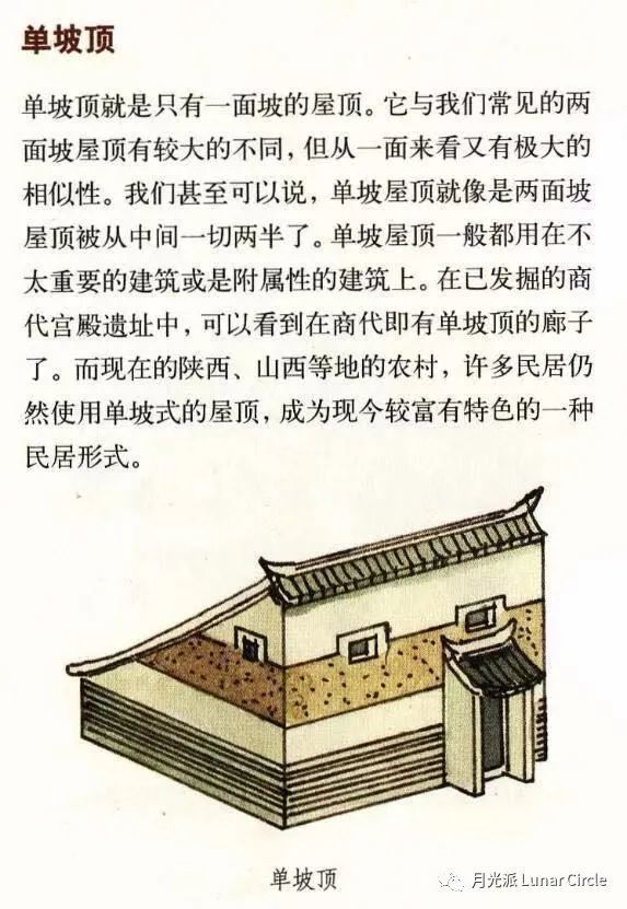 盝顶是中国古代传统建筑的一种屋顶样式,顶部有四个正脊围成为平顶,下