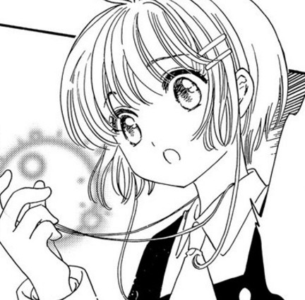 百变小樱～黑白漫画女头
