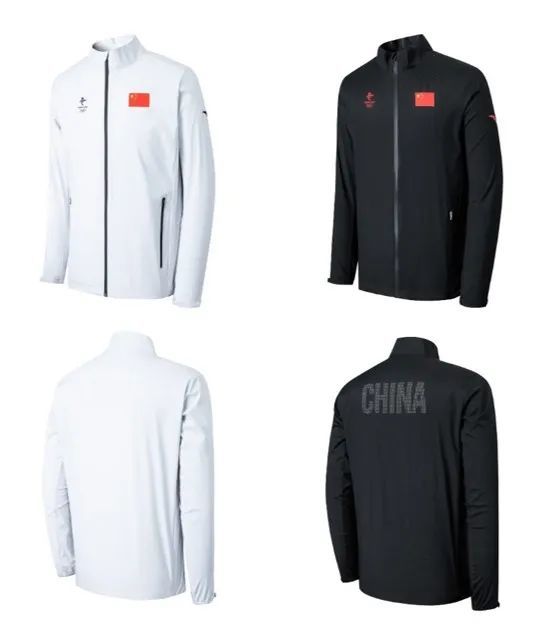 本月多款设计大方,功能性强的北京冬奥会特许商品国旗款运动服装上新