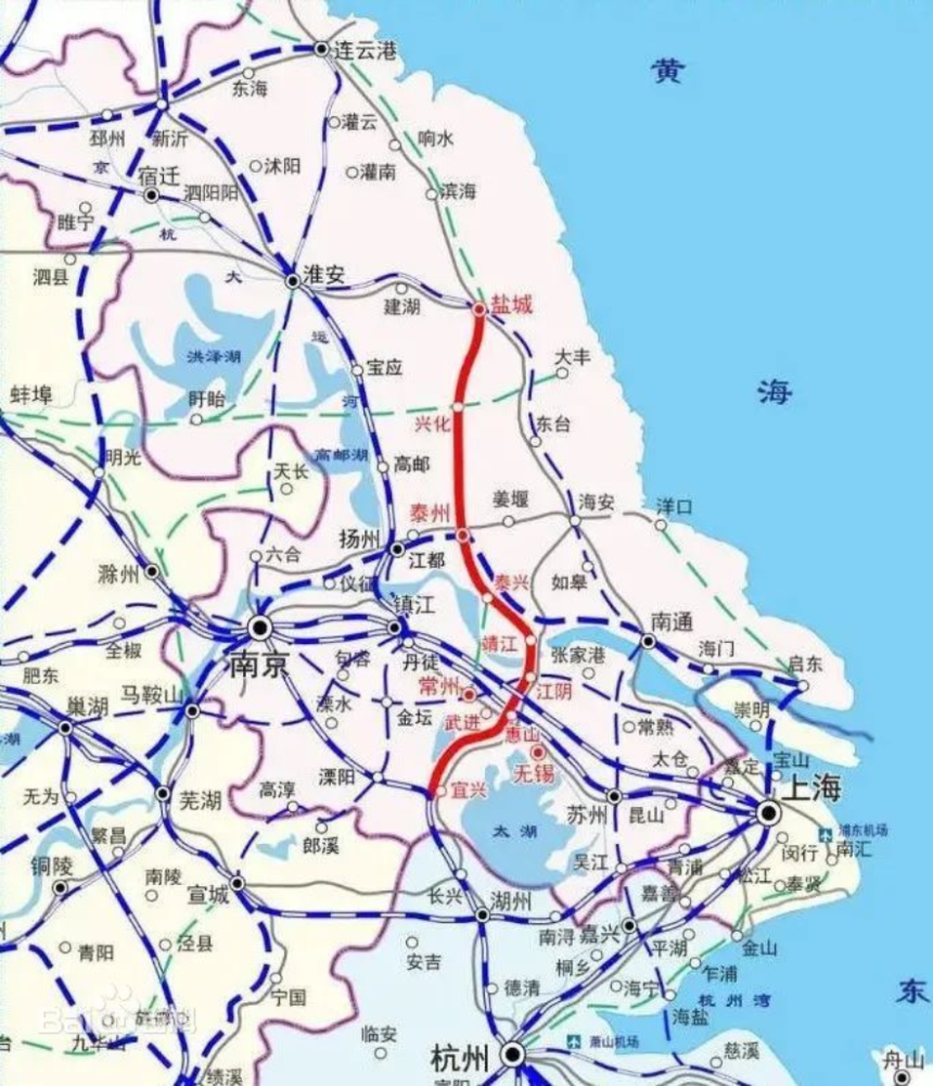 膜拜啊江苏又有跨江公铁桥要开工盐泰锡常宜高铁横空出世