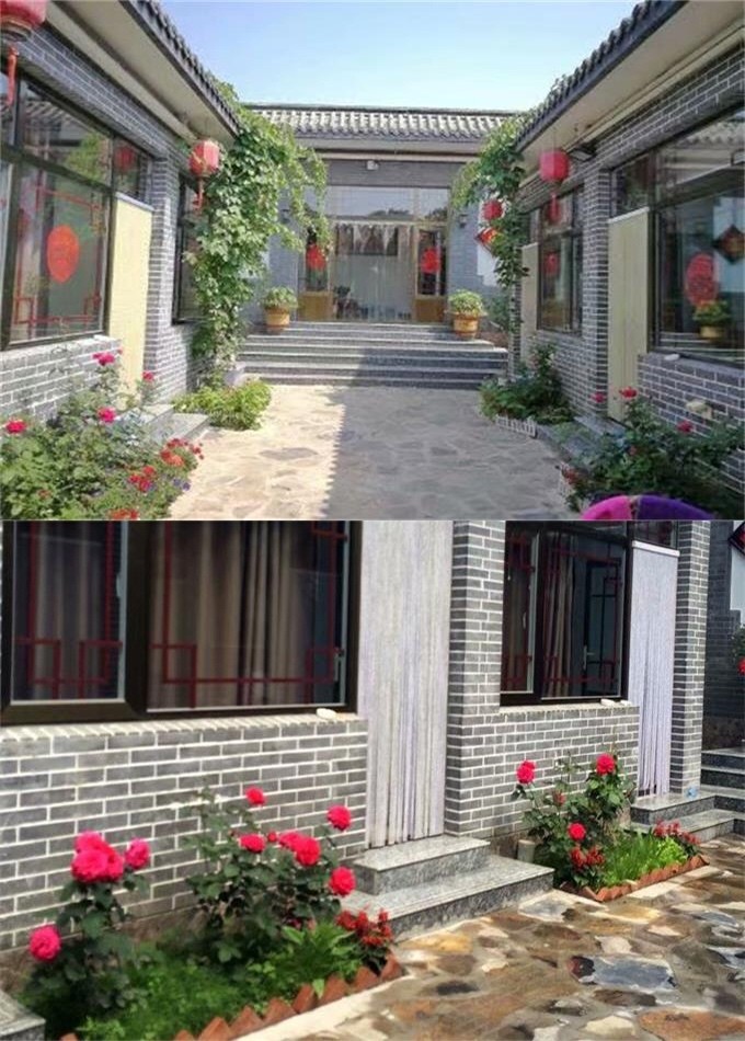 天津蓟县黄崖关古枫农家院,农家院地理位置优越