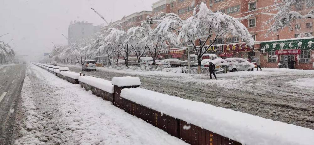 新疆拜城县60年不遇的大暴雪,积雪深度已达36.9厘米,降雪仍在持续!
