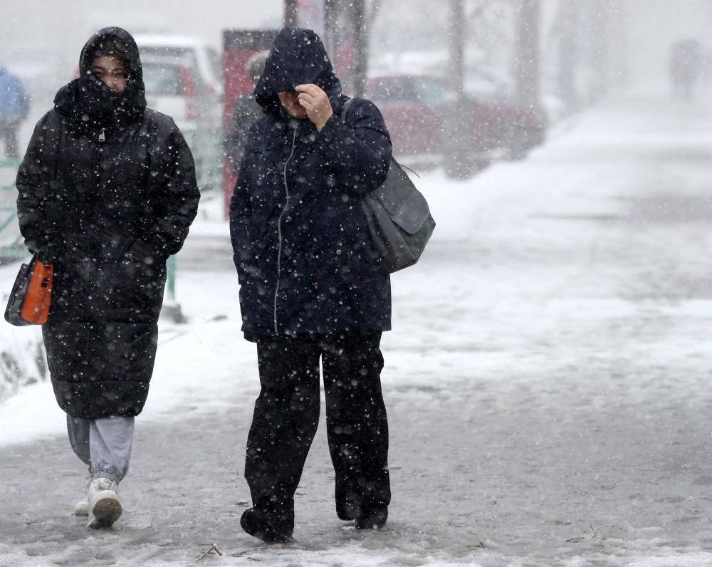 (外代二线)比什凯克降雪