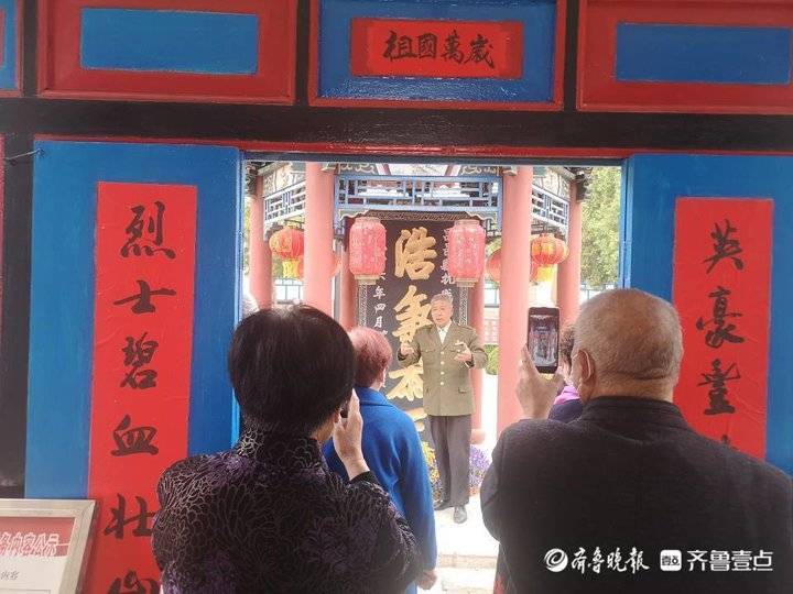 魏铁良告诉记者,昌邑县抗日殉国烈士祠,始建于1945年,由当时的昌北