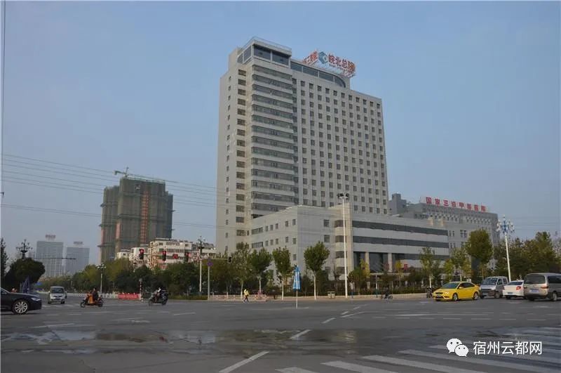 宿州皖北医院西侧的智能停车场竣工在即