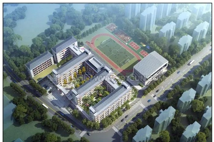 经开区新建一所小学,效果图出炉!