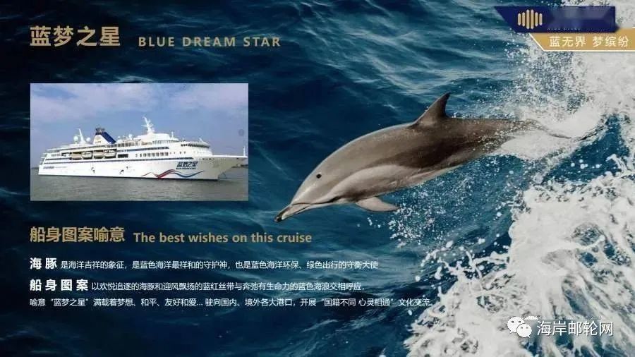 5万吨级国际邮轮,改名为"蓝梦之星(blue dream star,并斥巨资历经10