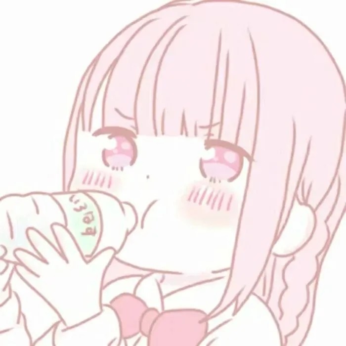 靓女头像:一眼心动的粉色系动漫头像.