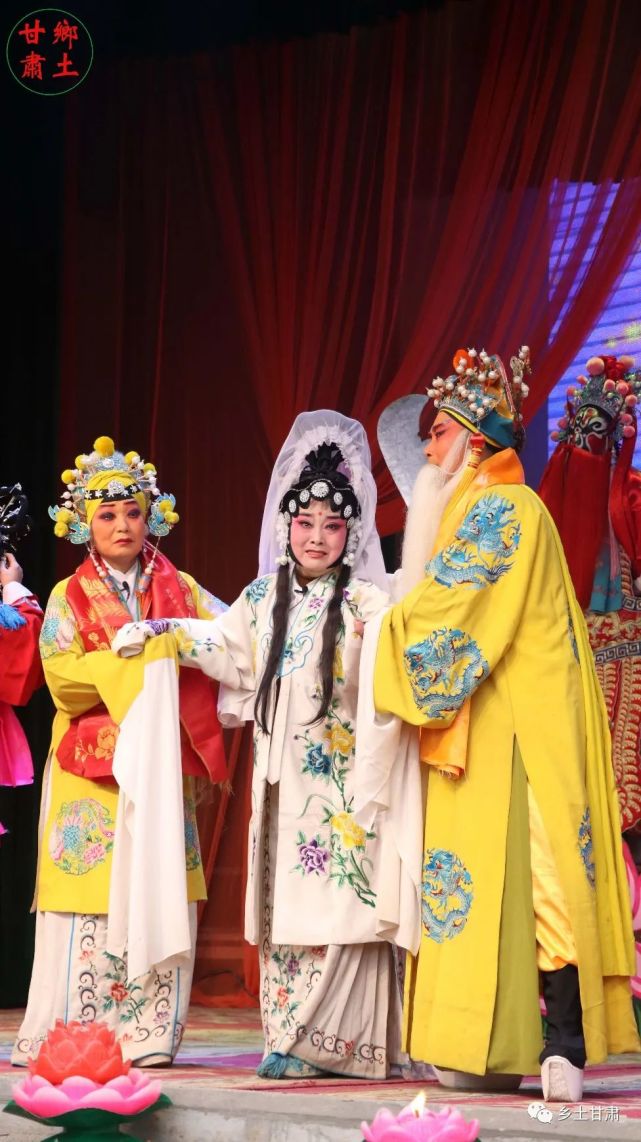 秦腔戏曲摄影大香山西和县秦剧团演出实拍