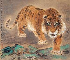 此人把老虎画成"病猫",还成了千古名画?放大20倍发现其中奥秘