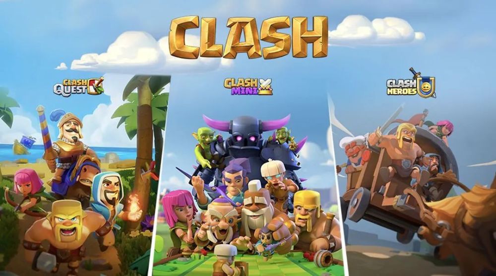 supercell公布三款clash宇宙新作,前来 taptap 关注!