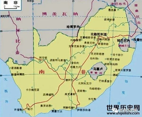 南非共和国(英语:the republic of south africa),简称"南非".