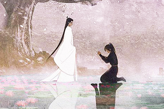 《皓衣行》师尊三花聚顶,墨燃暗夜精灵,师明净芳心暗许