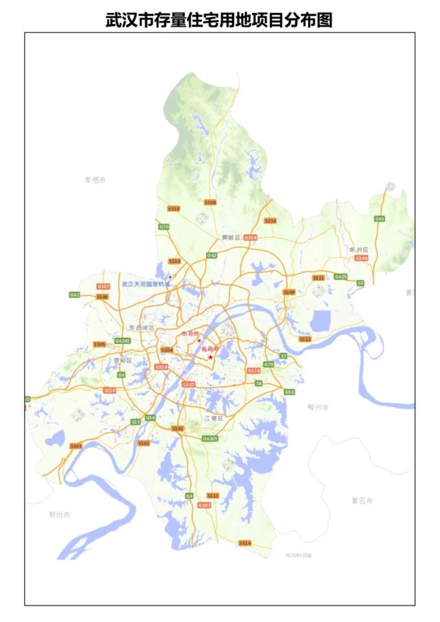 武汉2021年供地计划出炉!