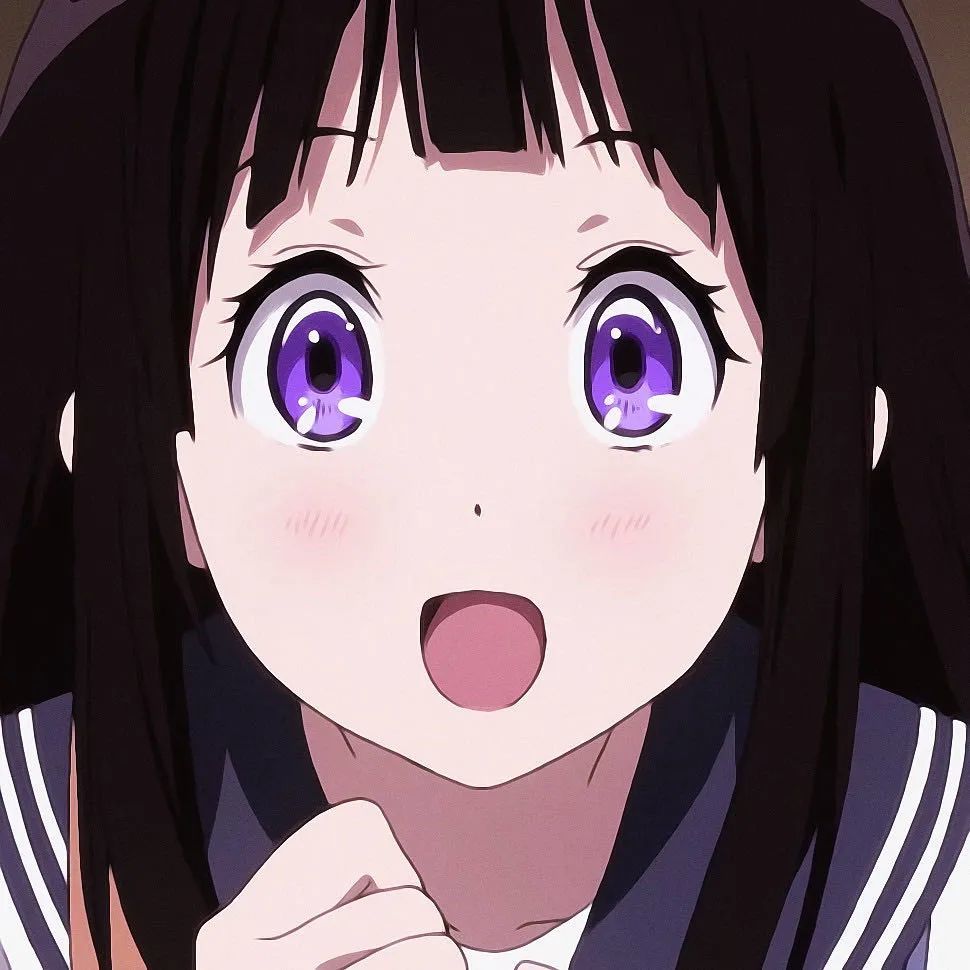 千反田女神卡哇伊动漫头像来了