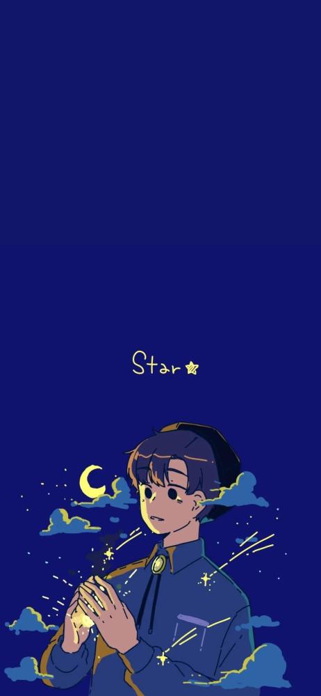 壁纸|梦幻蓝色治愈系壁纸
