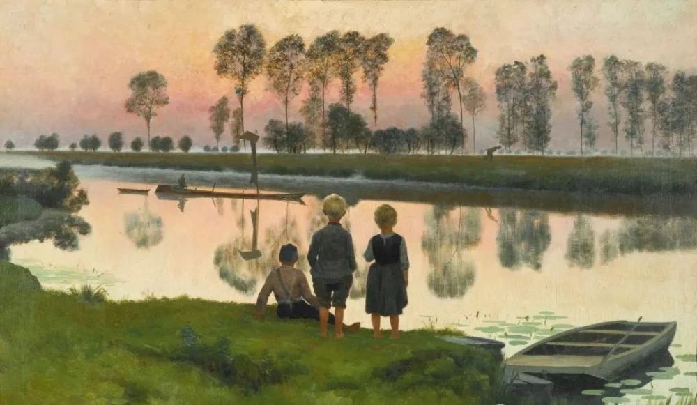 油画欣赏——emile claus