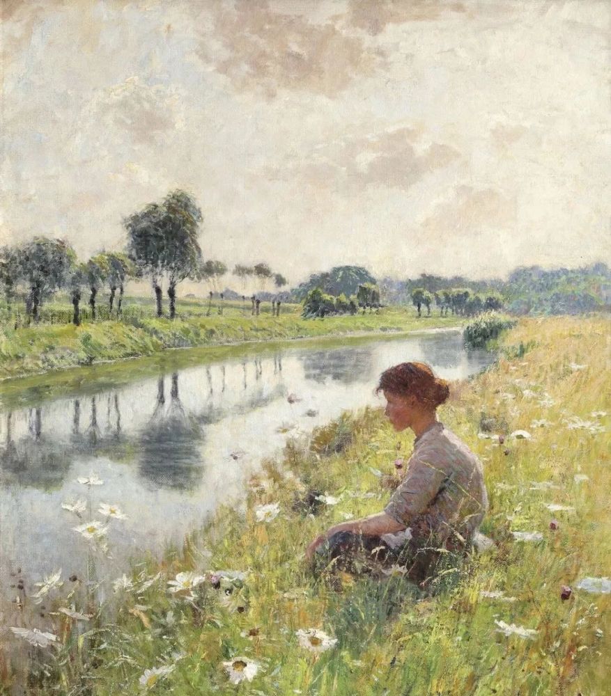 油画欣赏——emile claus