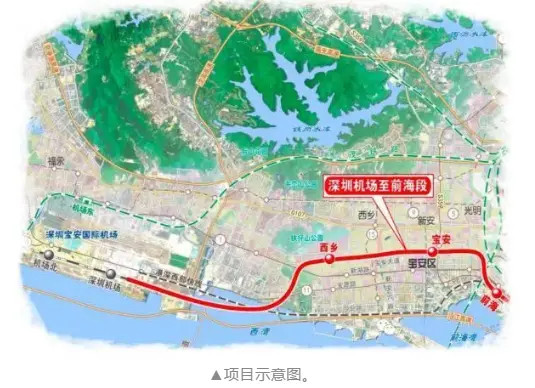 深圳交通又传好消息穗莞深城际铁路2024年直达前海