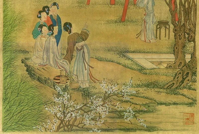 【放风筝】放风筝也是清明时节人们所喜爱的活动.