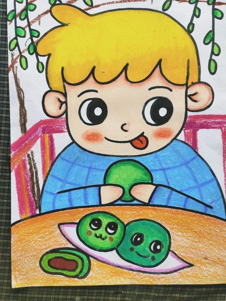 素材分享|清明节儿童画 手抄报素材!(建议收藏)