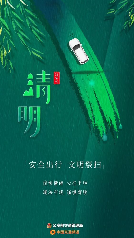 控制情绪,心态平和;遵法守规,谨慎驾驶.