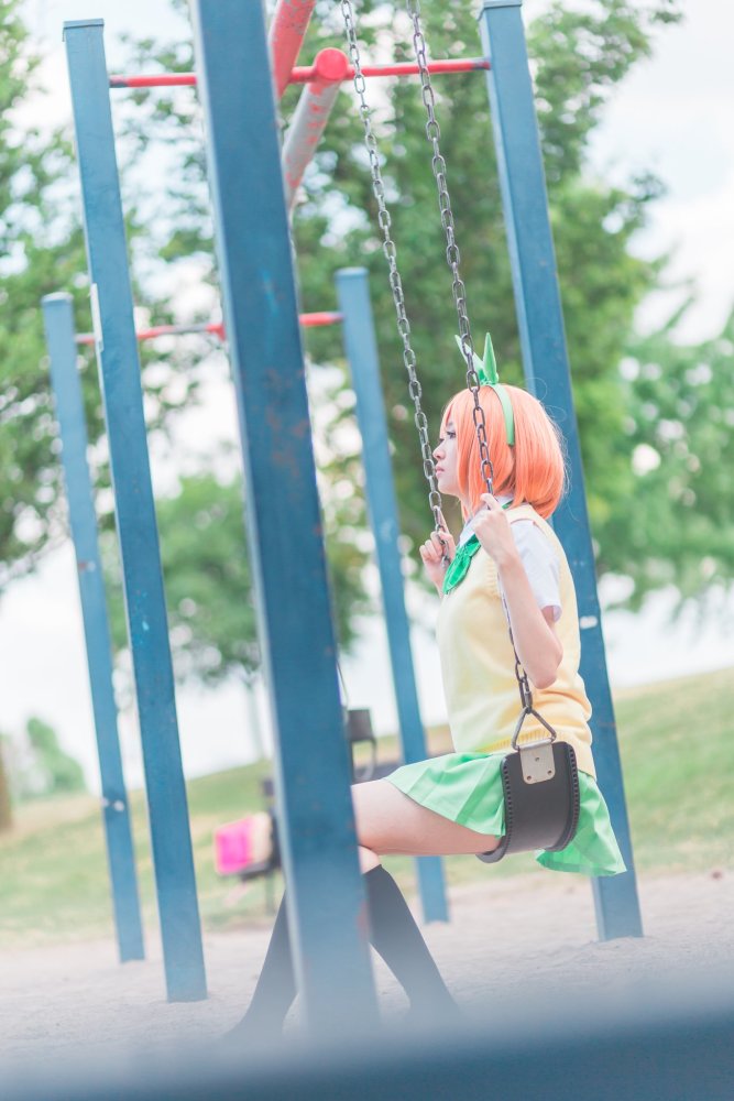 五等分的新娘cos:第五期 中野四叶专场,看上了吗?