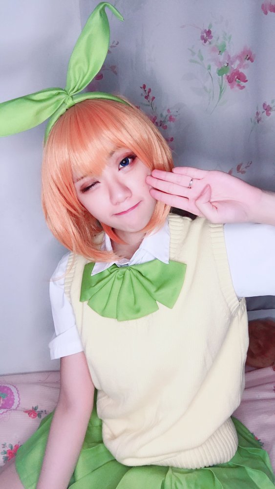 五等分的新娘cos:第五期 中野四叶专场,看上了吗?