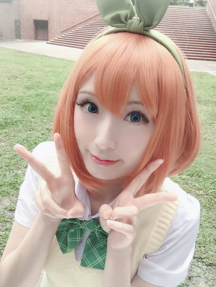 五等分的新娘cos:第五期 中野四叶专场,看上了吗?