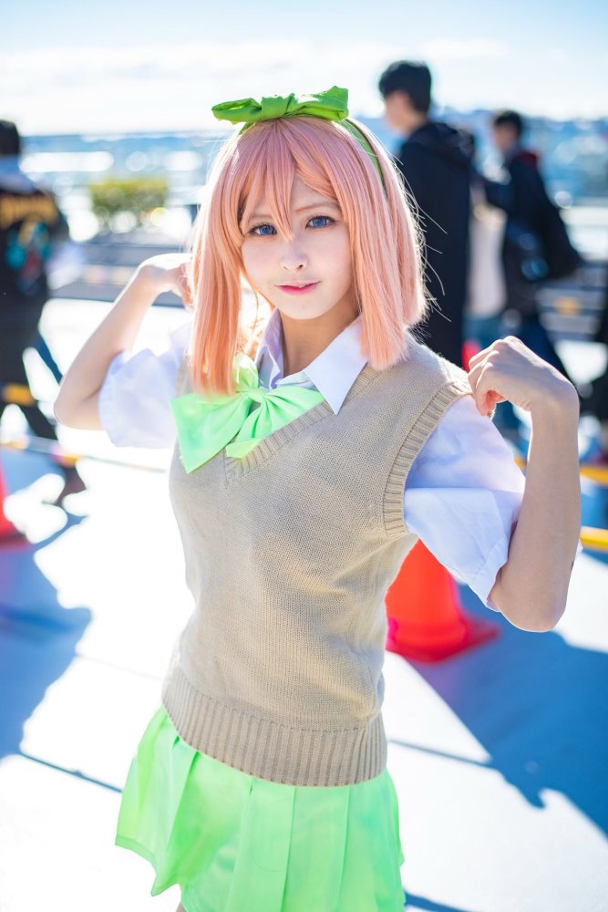 五等分的新娘cos:第五期 中野四叶专场,看上了吗?