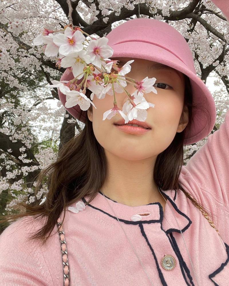 金珍妮小可爱去看樱花了,是粉粉嫩嫩的妮妮呀暴风更新